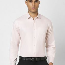 Van Heusen Men Spread Collar Geometric Printed Cotton Slim Fit Formal Shirt-image-54