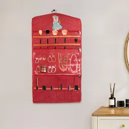 Aura Red Jewellery Organiser-41