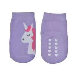 Yellow Bee Infant Girls Pack Of 2 Patterned Cotton Ankle-Length Socks-51