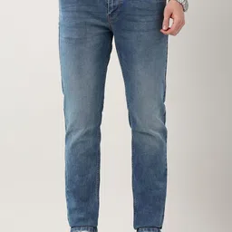 AD By Arvind Men Slim Fit Heavy Fade Jeans-image-9