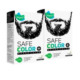 Vegetal Set Of 2 Safe Color- 25 g Each - Soft Black-12