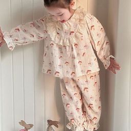 LULU & SKY Girls Printed Night suit-image-91