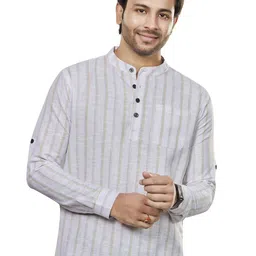 Authentics Men Mirror Work Kurta-picture-21