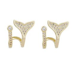 ONUYX Gold-Plated Alloy Zircon Earrings-12