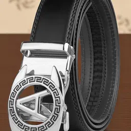 The Roadster Lifestyle Co Men Alphabet Letter Autlock Buckle Belt-image-61