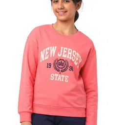 Nuego Girls Printed Sweatshirt-image-95