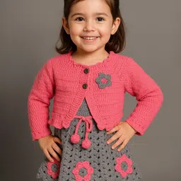 WINDROP SOLUTIONS Print Woollen Dress-picture-33