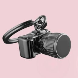 Premium Quality Metal CAMERA Keychain in Black Colour Key Chain-image-28