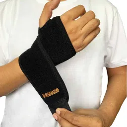 Wrist Brace Compression Neoprene Sleeve with thumb loop Wrist Support-18