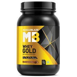 MuscleBlaze Whey Gold Protein Powders,  2.2 lb  Mocha Cappuccino -24