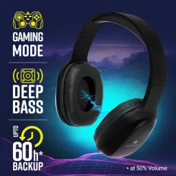 zebronics Thunder Pro, With 60h Backup, BT v5.3, Gaming Mode, ENC, Dual Pairing Bluetooth Headset image 3