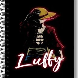 Luffy A5 Notebook – One Piece Anime Stationery for Students & Fans A5 Notebook Non Ruled 120 Pages-image-97