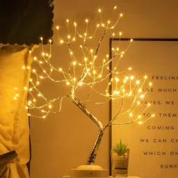 LED Tabletop Bonsai Tree Night Lamp Light Artificial Light Tree Lamp Night Lamp-15