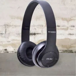 Foldable Wireless Headset with HD Sound Quality and Rotatable Mic for Gamers_JS Bluetooth & Wired Headset-image-78