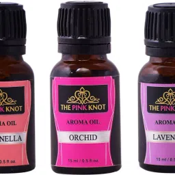 Lavender , Citronella & Orchid set of three aromatic fragrant diffuser oil (15ml each) Aroma Oil-image-97