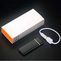 Meraki Wonder Premium USB Flameless Cigarette Lighter for Men | Smart Touch Rechargeable Windproof Lighter Cigarette Lighter Cigarette Lighter image 4