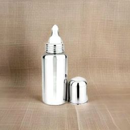 Baby Feeding Bottle, Milk bottle for kids, baby bottle-250 ml(Silver)baby - 250 ml-image-93