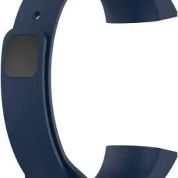 lakshita accesory Silicon Band Strap for Mi Band 4C Red mi Watch band Strap (Blue) Smart Band Strap-15
