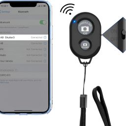 INDRAMANSHA Wireless Selfie Remote Pack-2 for iPhone/Android Camera Photos and VideosCamera Remote Control image 2