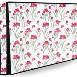 AAVYA UNIQUE FASHION for 24 inch LED::LCD::LED Monitor- AUFLED_24inchRedFlower_01-image-41