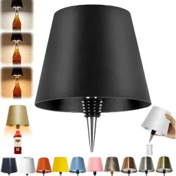 LED Wireless Bottle Light | Dimming Wine Bottle Lamp Rechargeable Touch Control Table Lamp-25