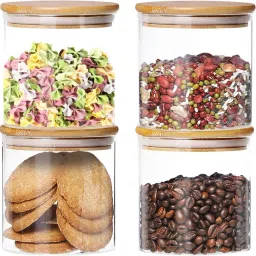 Glass Grocery Container - 400 ml-3