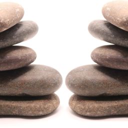 10 Large stones for Painting, Fish tank, Garden Decor, Crafts, Aquarium Decor Regular Oval Granite Stone-image-60