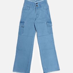 Killer Girls Wide Leg Low Distress Jeans-picture-48