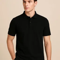 Adyavastram Men Polo Collar Cotton T-shirt-picture-31