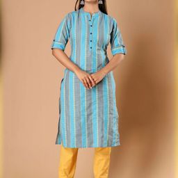 DIZON Women Green Kurtas-image-54
