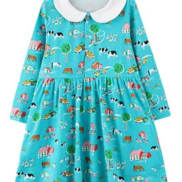 LULU & SKY Girls Printed Nightdress-picture-44