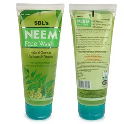 SBL Set Of 2 Neem Face Wash With Tea Tree Oil - 100 ml Each image 4