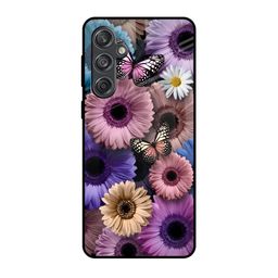 QRIOH Floral Printed Samsung Galaxy M55 5G Back Case Mobile Accessories-image-10