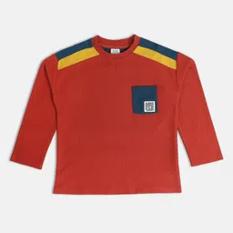 MINI KLUB Boys Typography Pockets T-shirt-image-31