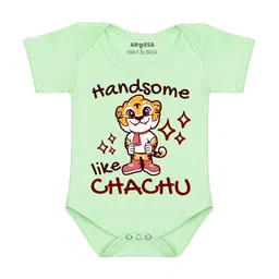 Arvesa Handsome Like Chachu Printed Bodusuit-picture-56