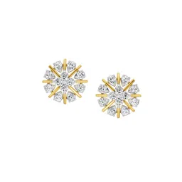 Sparkles Lab Grown Diamond 0.87 Carat Round Fashion Stud Earrings for Women-14