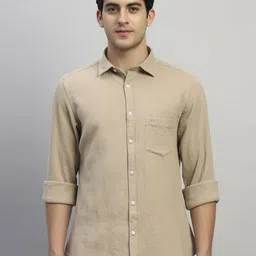 Cantabil Full Sleeves Cotton Casual Shirt-image-92