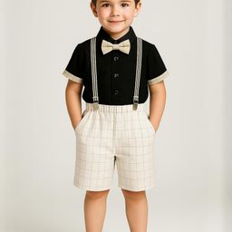 TOGEPI Kids-Boys Grey Clothing Set-image-110