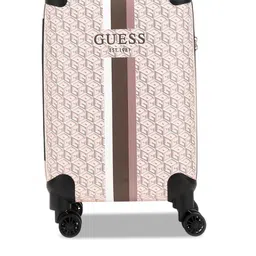 GUESS Women Printed Hard-Sided Medium Trolley Bag-3