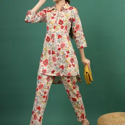 Sangria Printed A-Line Kurta Set-picture-51