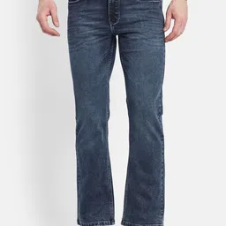 Octave Men Bootcut Stretchable Jeans-image-5