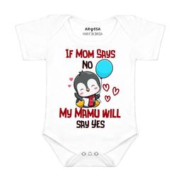 Arvesa My Mamu Will Say Yes Printed Bodusuit-image-43