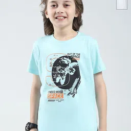 Monte Carlo Boys Pack Of 2 Graphic Printed Round Neck Short Sleeves Raw Edge T-shirt-picture-5