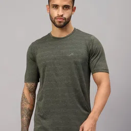 VECTOR X Men Solid Round Neck T-Shirt-image-70