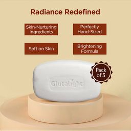 Glutalight Set Of 3 Skin Brightening Soap With Glutathione 75 g Each image 5