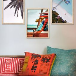 Kotart Brown & White 3 Pieces Wooden Modern Painting Wall Arts-picture-5