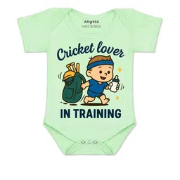 arvesa Cricket Lover Printed Romper-picture-11