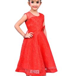 BAESD Net Fit & Flare Midi Dress image 3