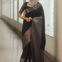 revika Zari Pure Silk Kanjeevaram Saree-picture-33