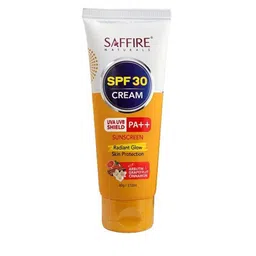 Saffire Naturals Sunscreen Cream With SPF 30 PA++ For Radiant Skin Glow - 60 g-20